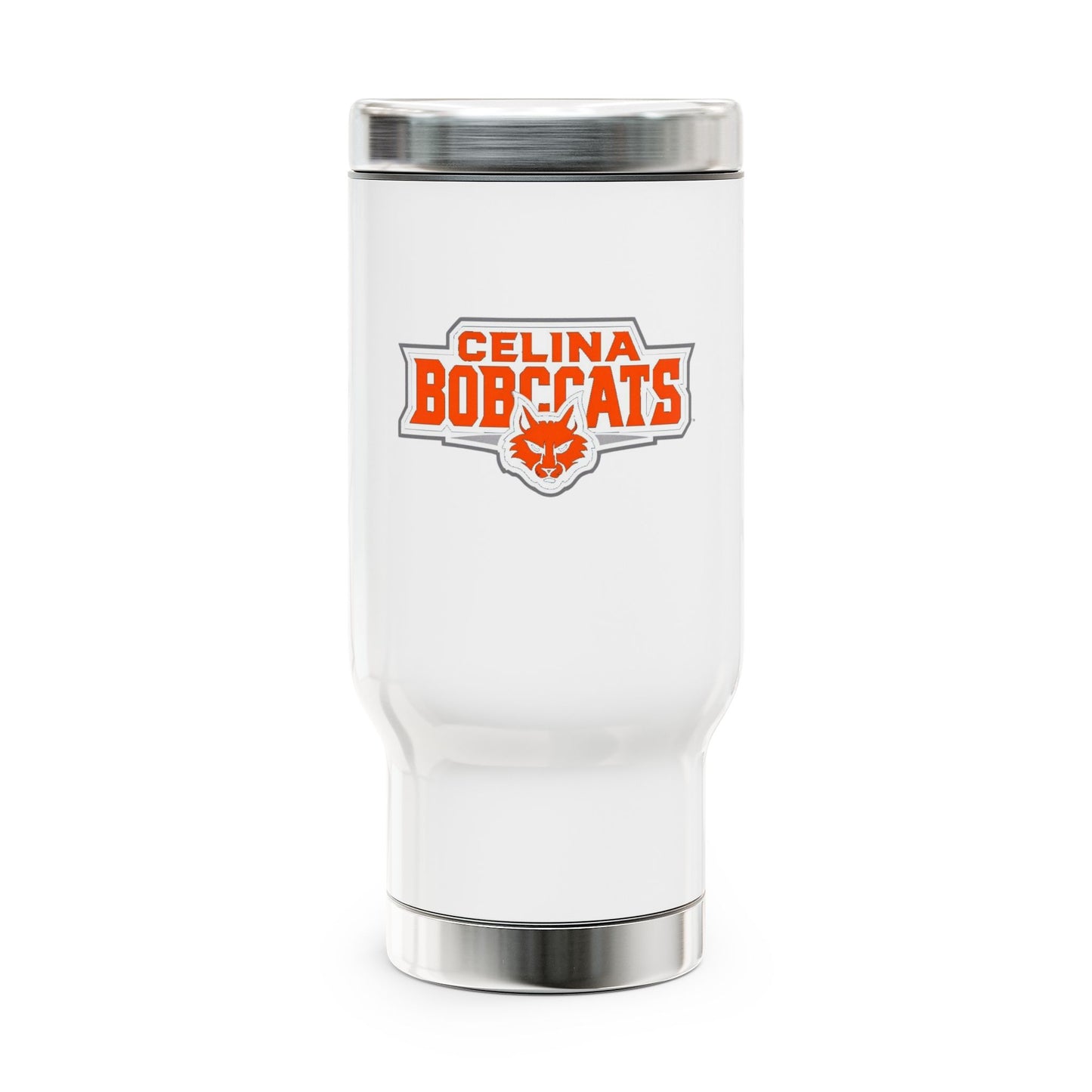 Stainless Steel Travel Mug with Handle, 14oz