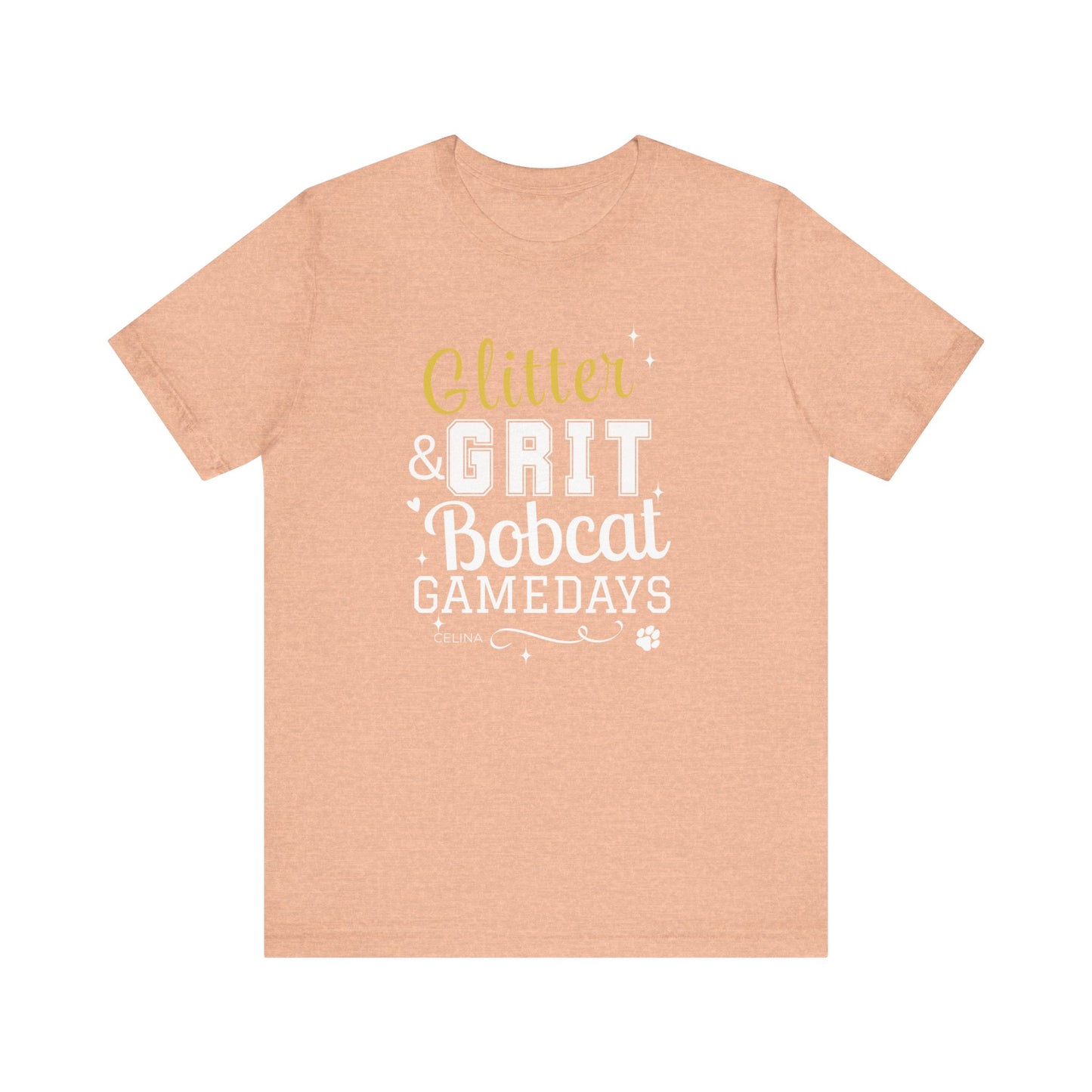Cheerful Game Day Tee - Glitter & Grit