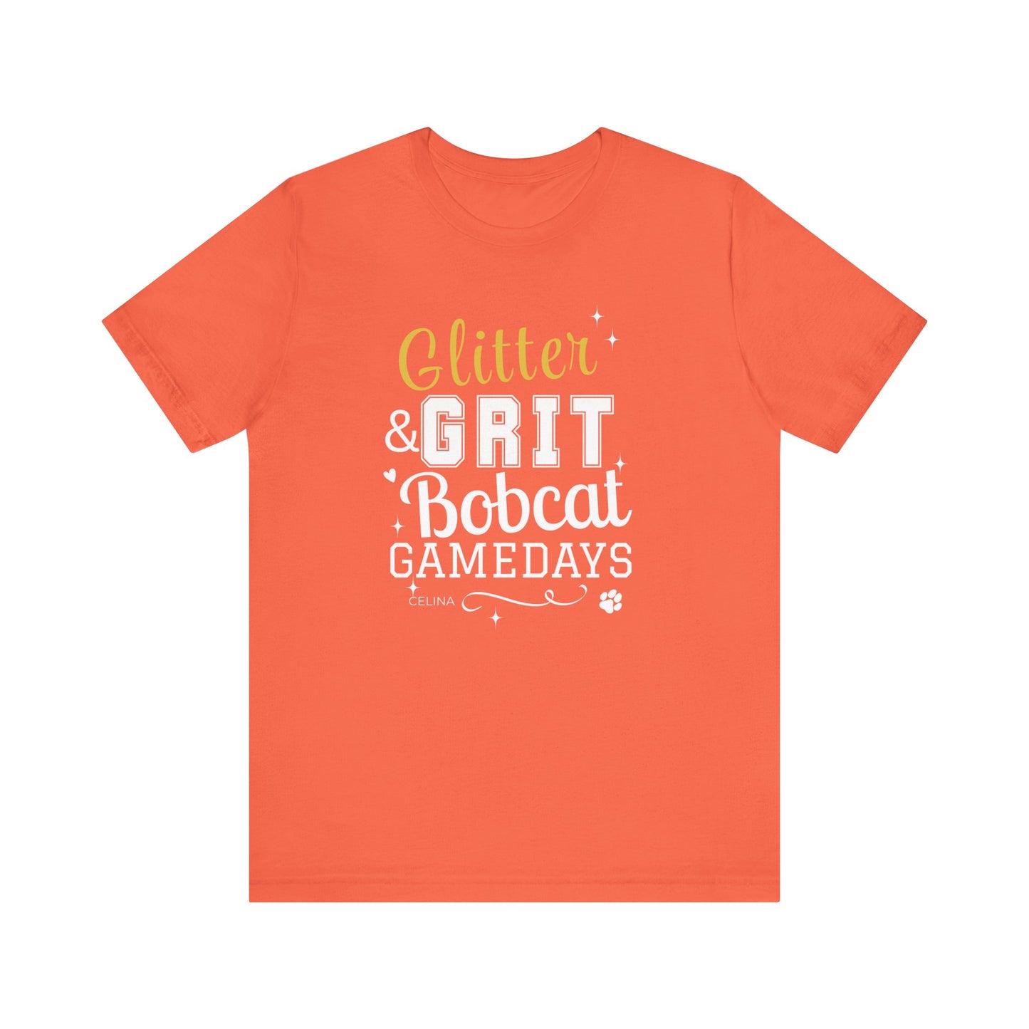 Cheerful Game Day Tee - Glitter & Grit