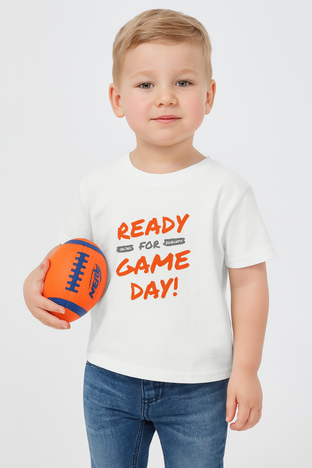 Ready for Game Day! Toddler Short Sleeve Tee