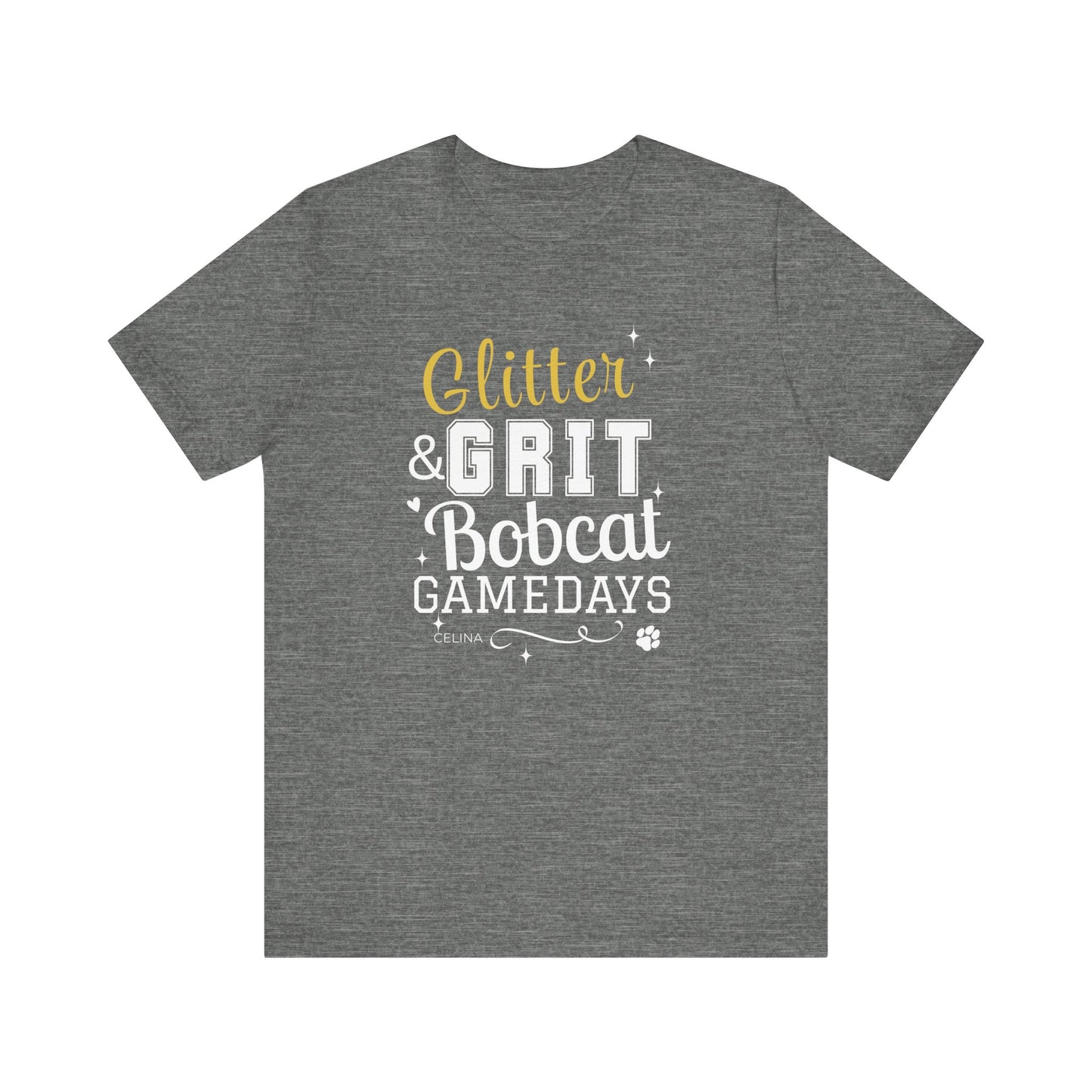 Cheerful Game Day Tee - Glitter & Grit