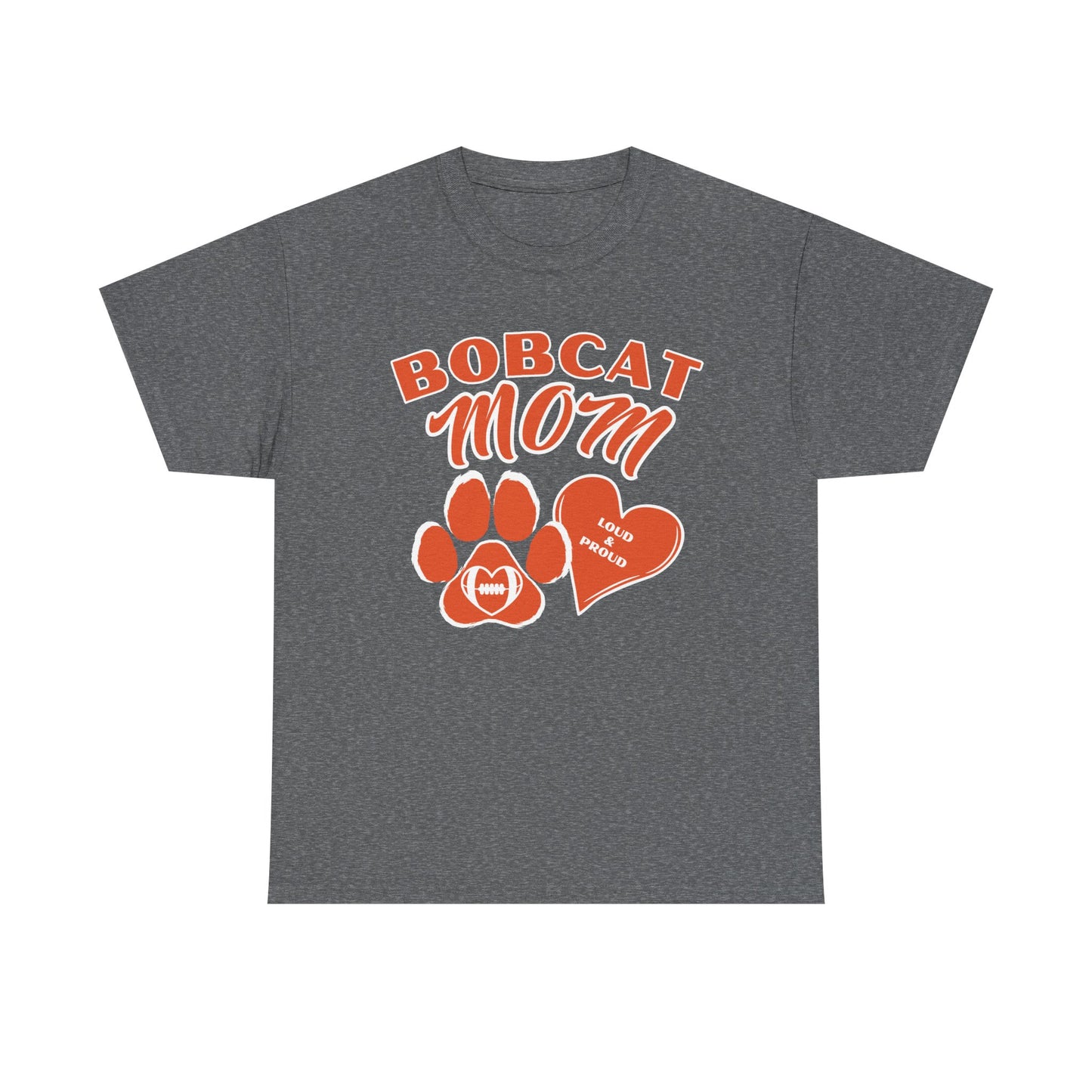 Bobcat Mom - Gray shirt