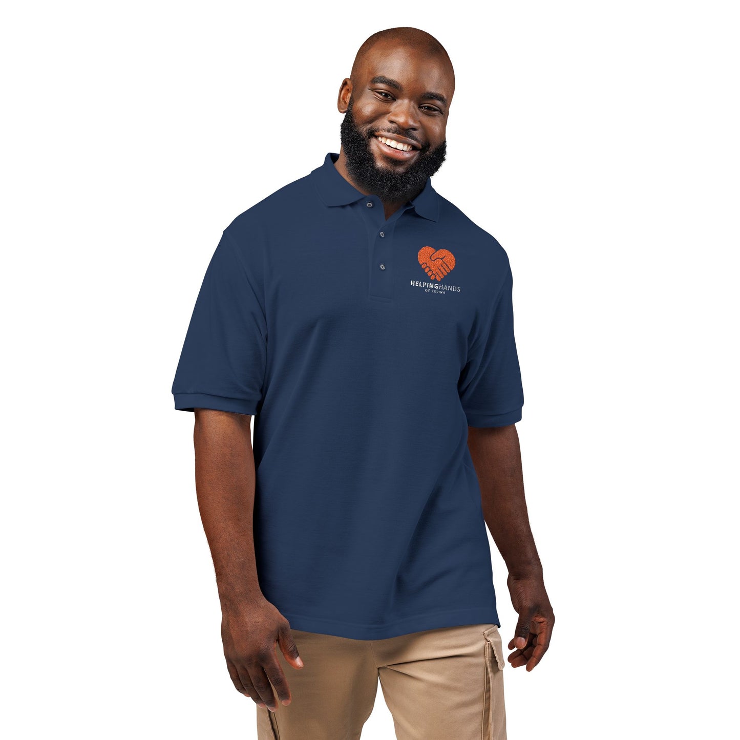 Stylish Unisex Embroidered Polo Shirt