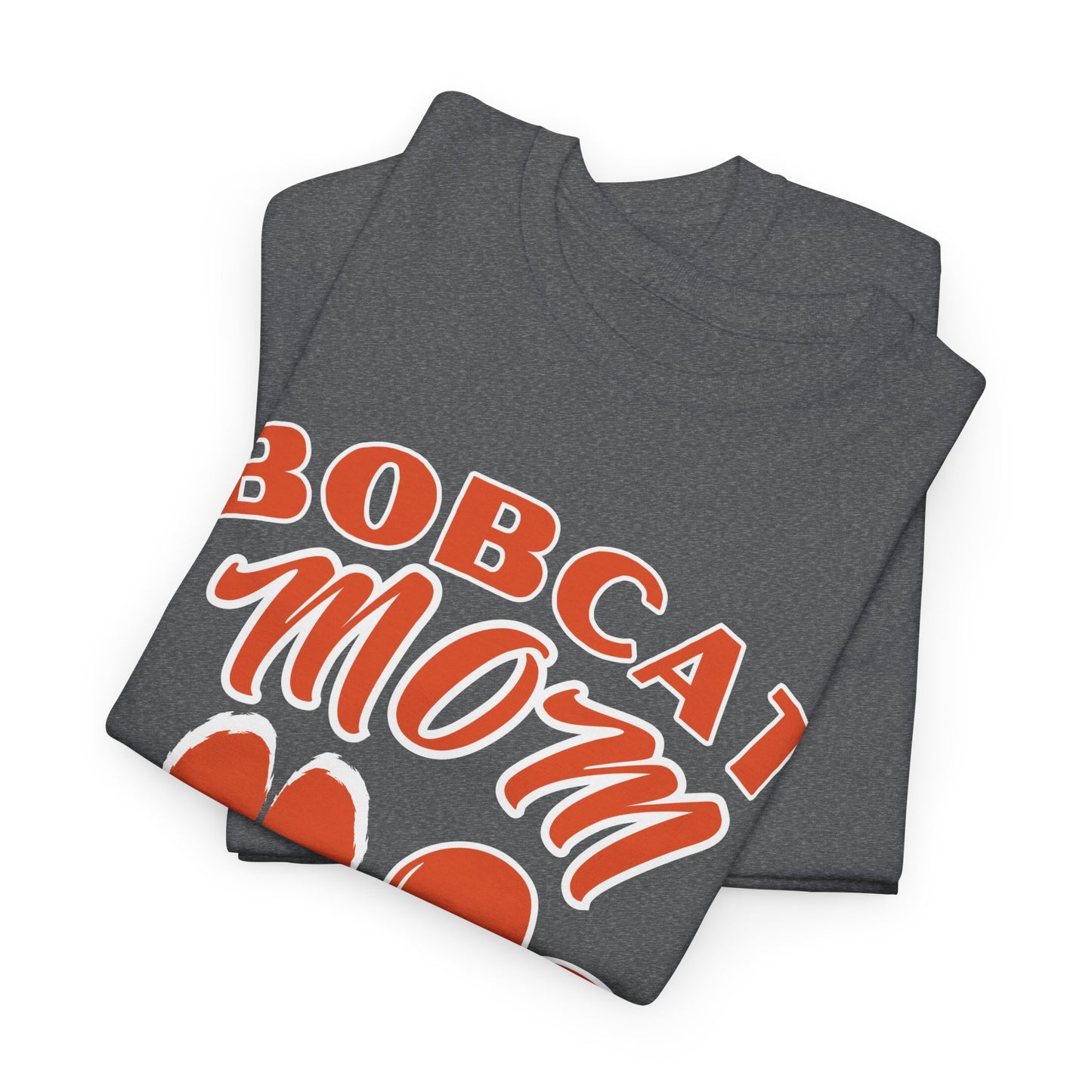 Bobcat Mom - Gray shirt